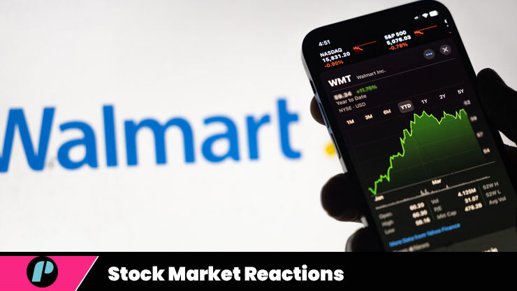 walmart stock market reaction